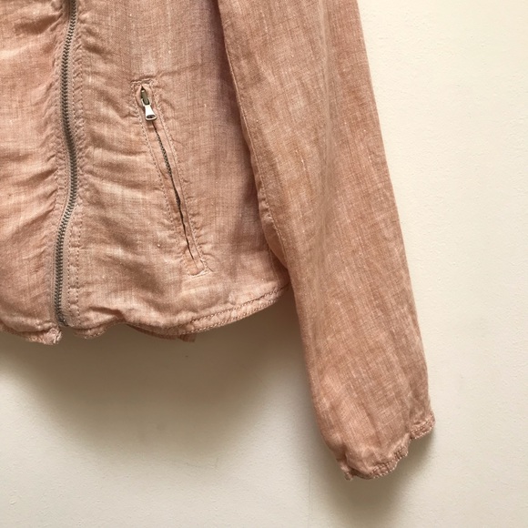 Lou & Grey | Linen Moto Jacket - Picture 3 of 8